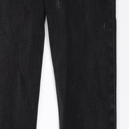 Vera Moda Womens Black  Denim Skinny Jeans Size 25 in L30 in
