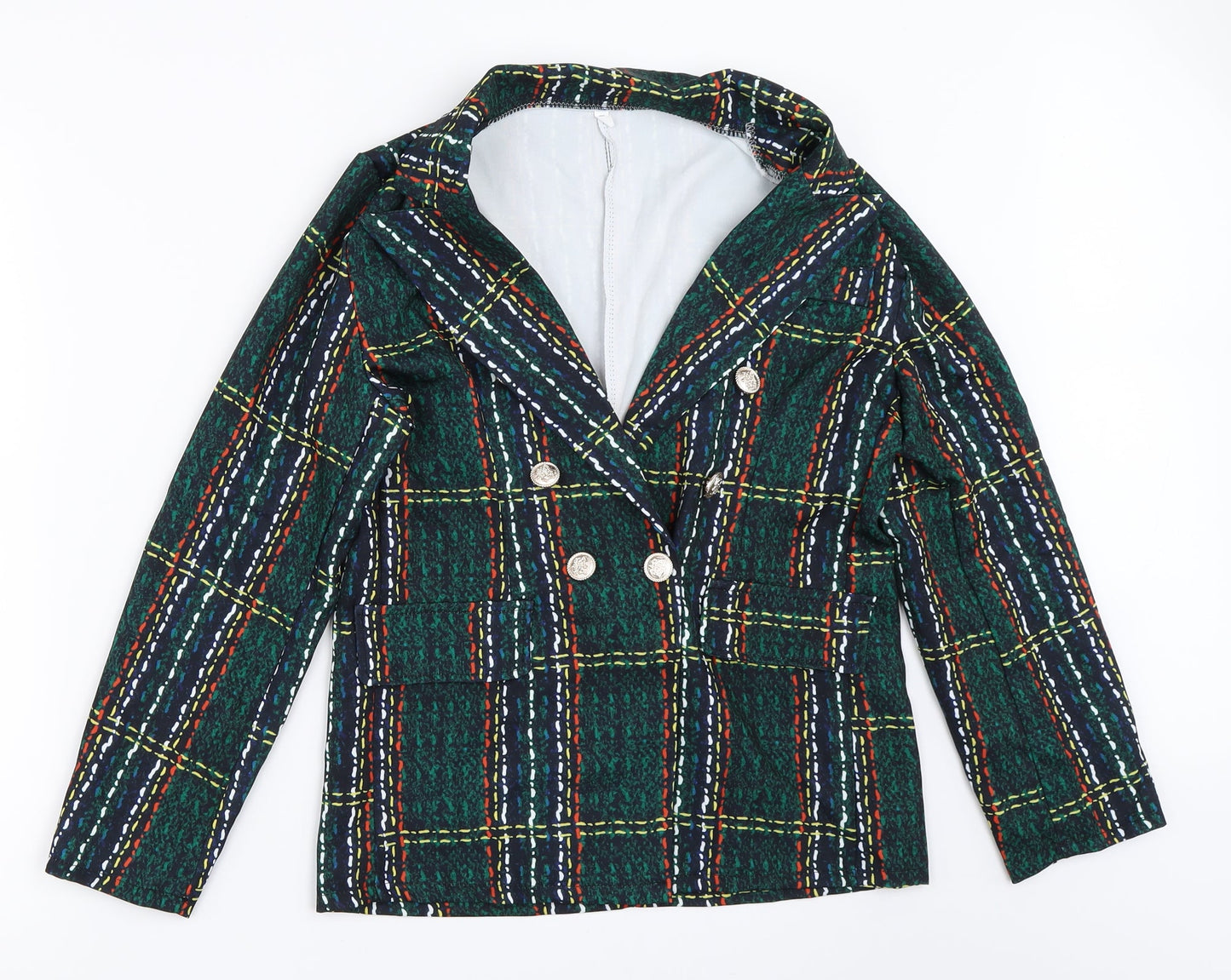 Womens UK Size S Preworn Green Jacket