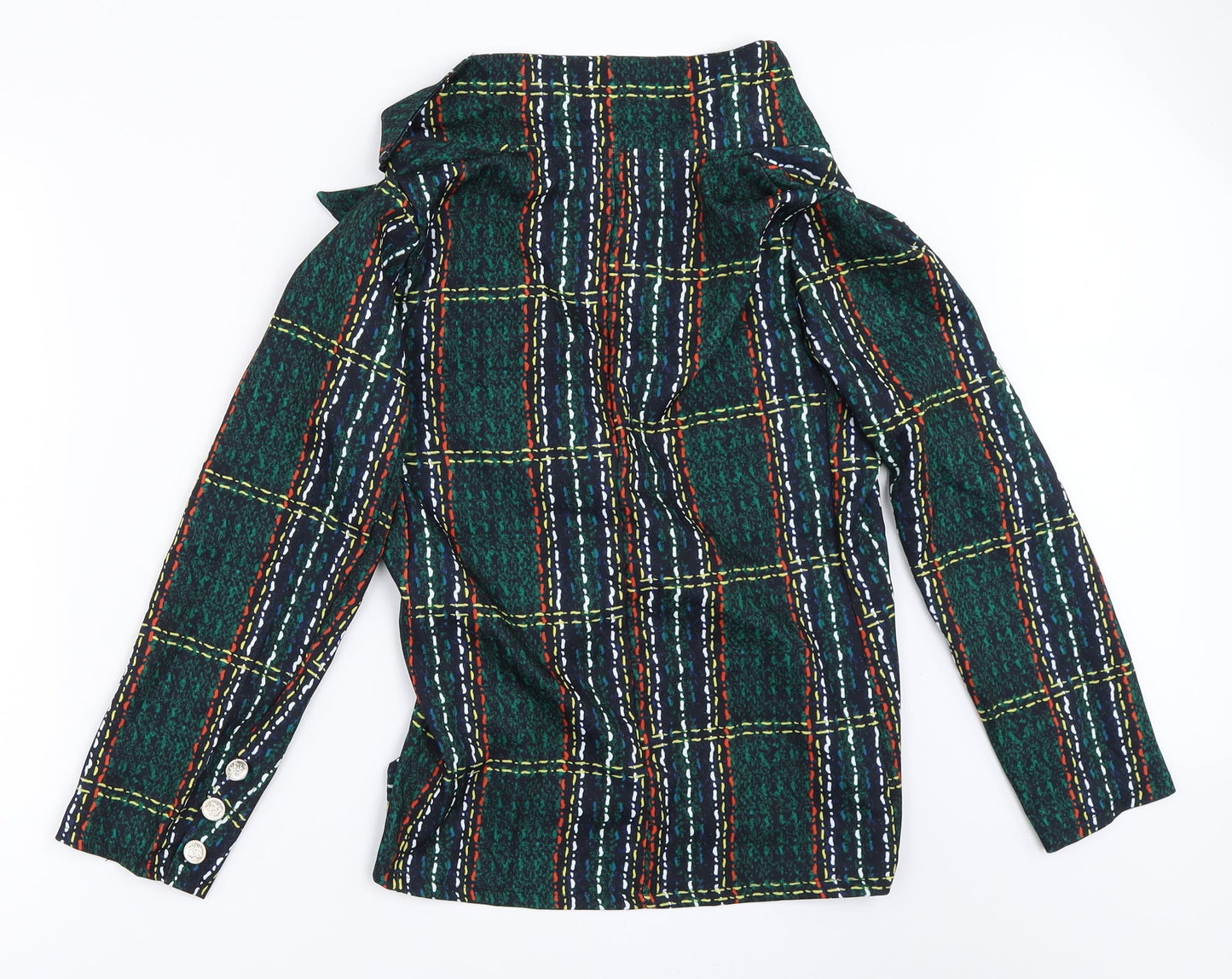 Womens UK Size S Preworn Green Jacket