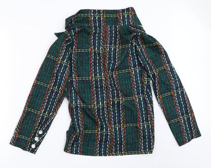 Womens UK Size S Preworn Green Jacket