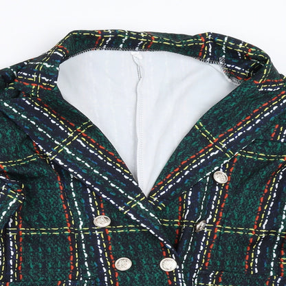 Womens UK Size S Preworn Green Jacket