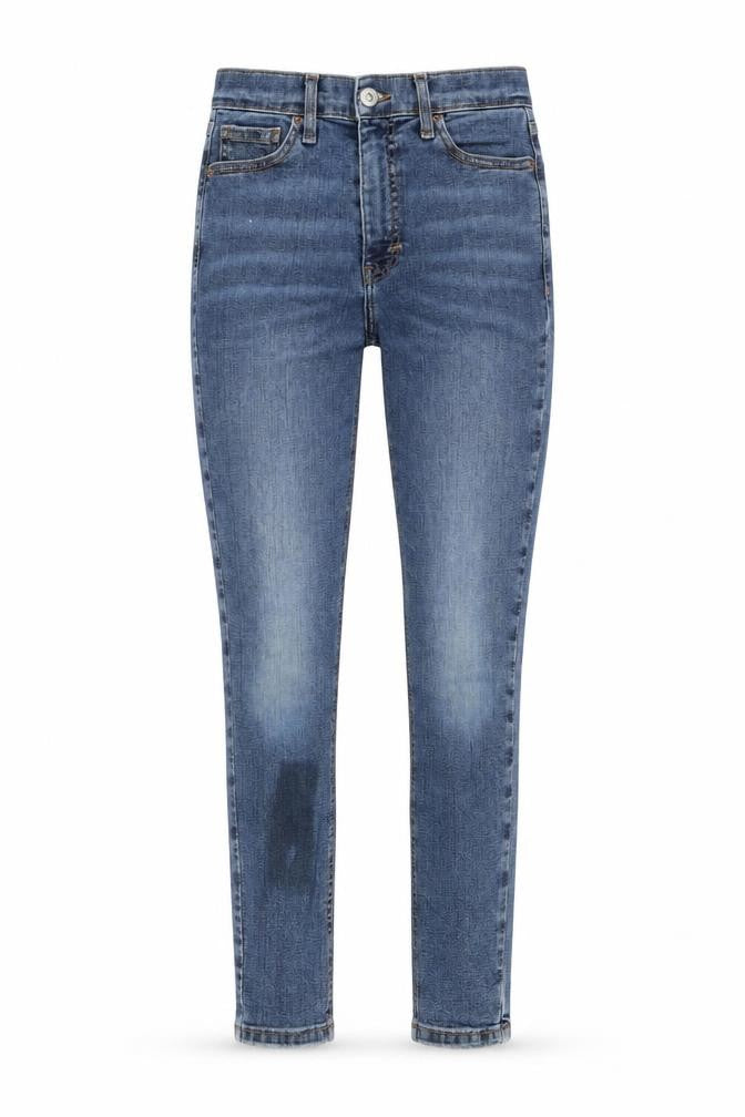 Womens UK Size 26 in Topshop Regular Fit Skinny Blue Jeans
