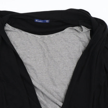 Womens UK Size M Preworn Black Pullover Jumper