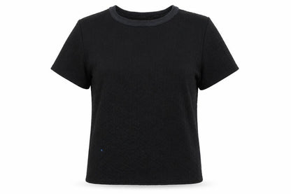 Womens UK Size 14 Boohoo Black Basic T-Shirt
