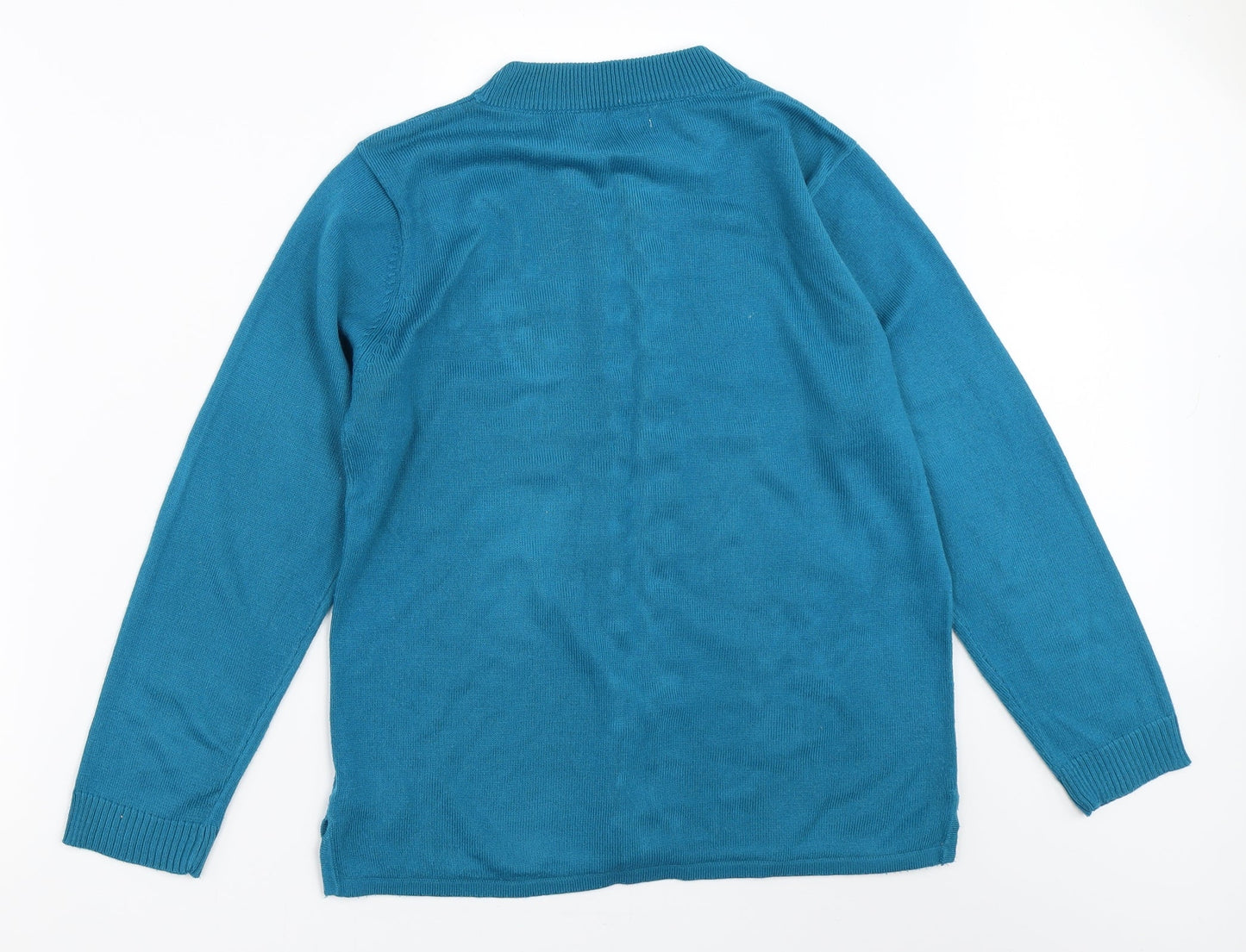 Womens UK Size M Reflect Collection Blue Pullover Jumper