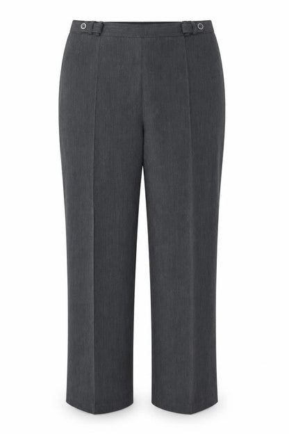 Bonmarché Womens Grey Trousers Size 14 L27 in