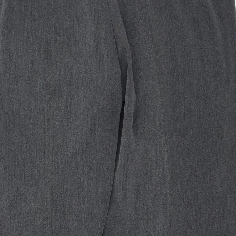 Womens UK Size 14 BM Regular Fit  Grey Trousers