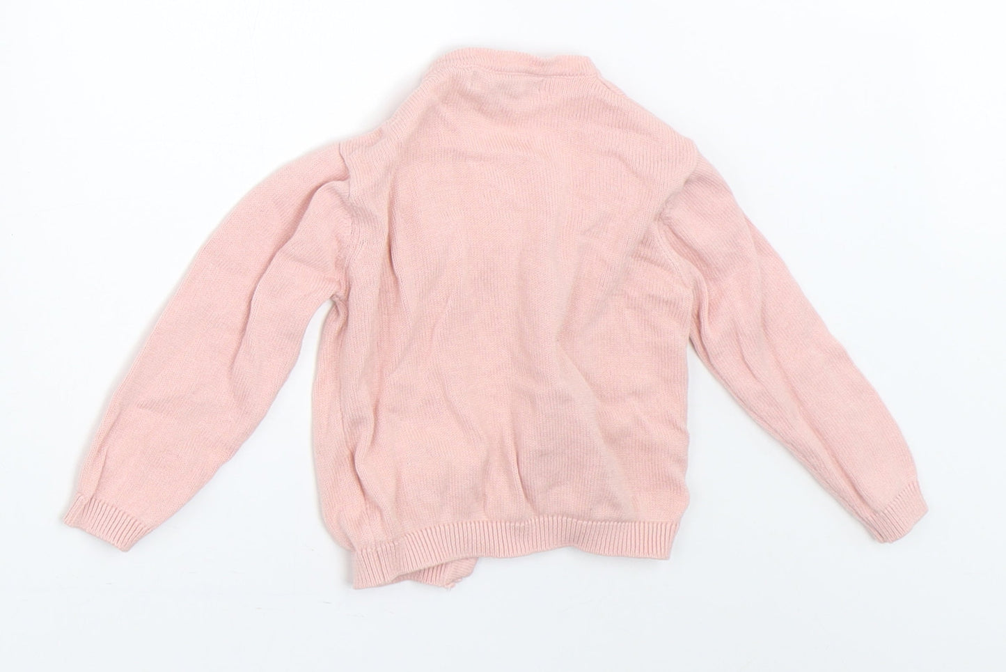 Primark Girls Pink   Cardigan Jumper Size 6-9 Months