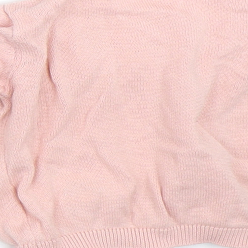 Primark Girls Pink   Cardigan Jumper Size 6-9 Months