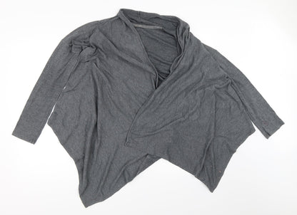 Womens UK Size 10 Marks and Spencer Grey Cardigan Jumper