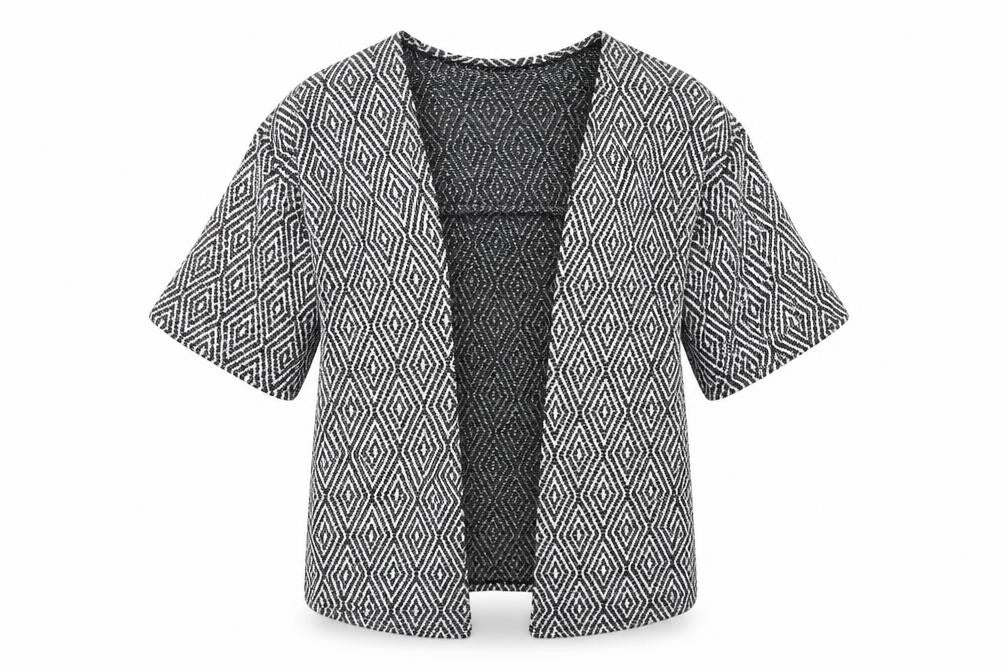 Womens UK Size M H&M Black Cardigan Jumper