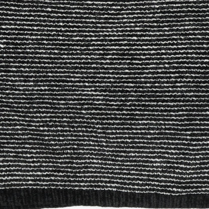 Romeo & Juliet Couture Womens Black Striped  Pullover Jumper Size S