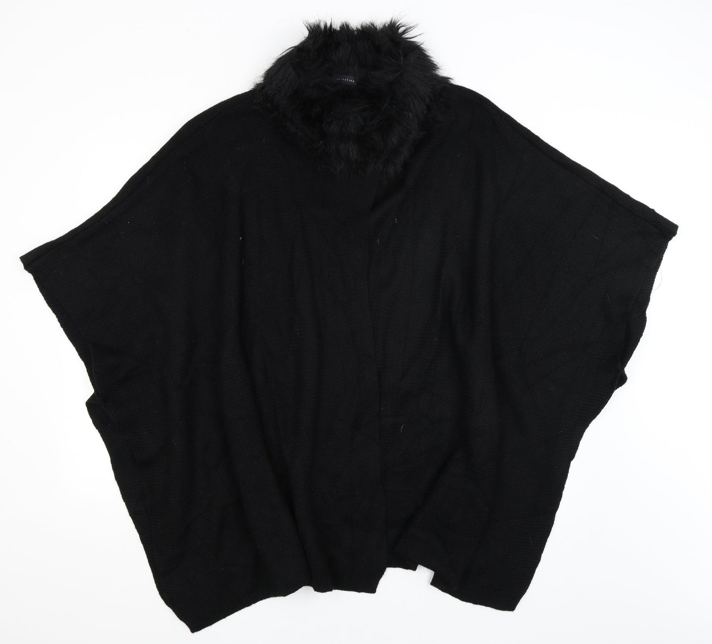Womens UK Size One Size M&S Black Pullover Jumper