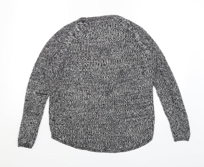 Womens UK Size S H&M Black Pullover Jumper