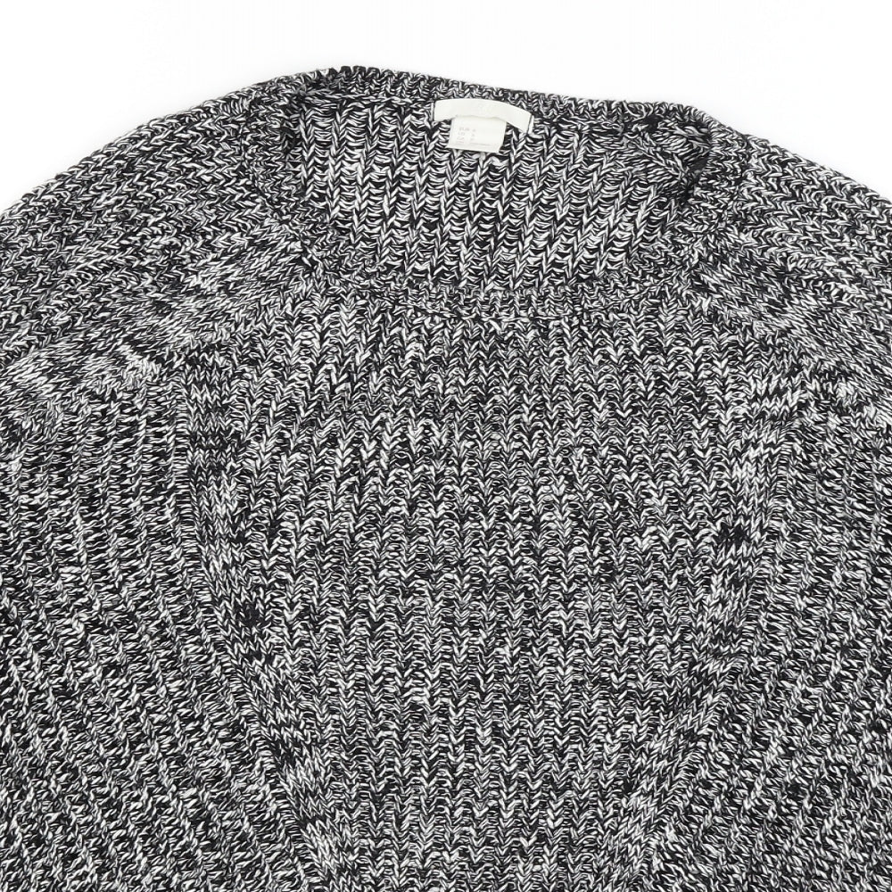 Womens UK Size S H&M Black Pullover Jumper