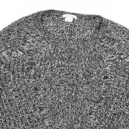 Womens UK Size S H&M Black Pullover Jumper