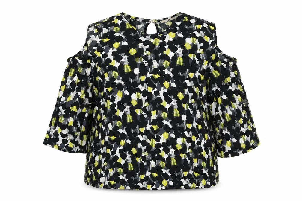 Womens UK Size 12 TU Black Basic Blouse