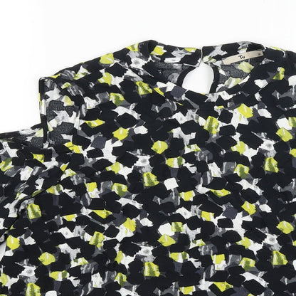 Womens UK Size 12 TU Black Basic Blouse