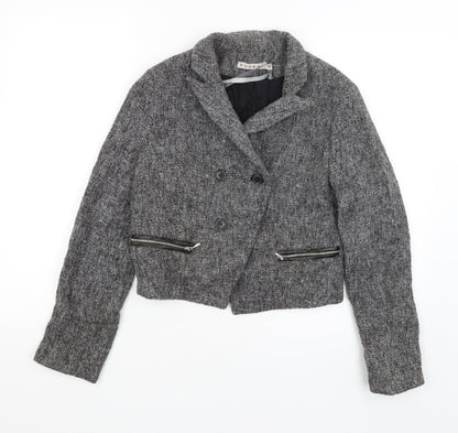 Womens UK Size 10 Kookai Grey Jacket