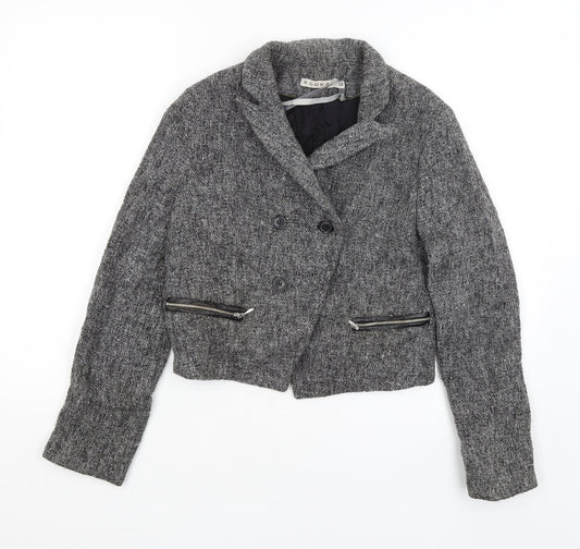 Womens UK Size 10 Kookai Grey Jacket