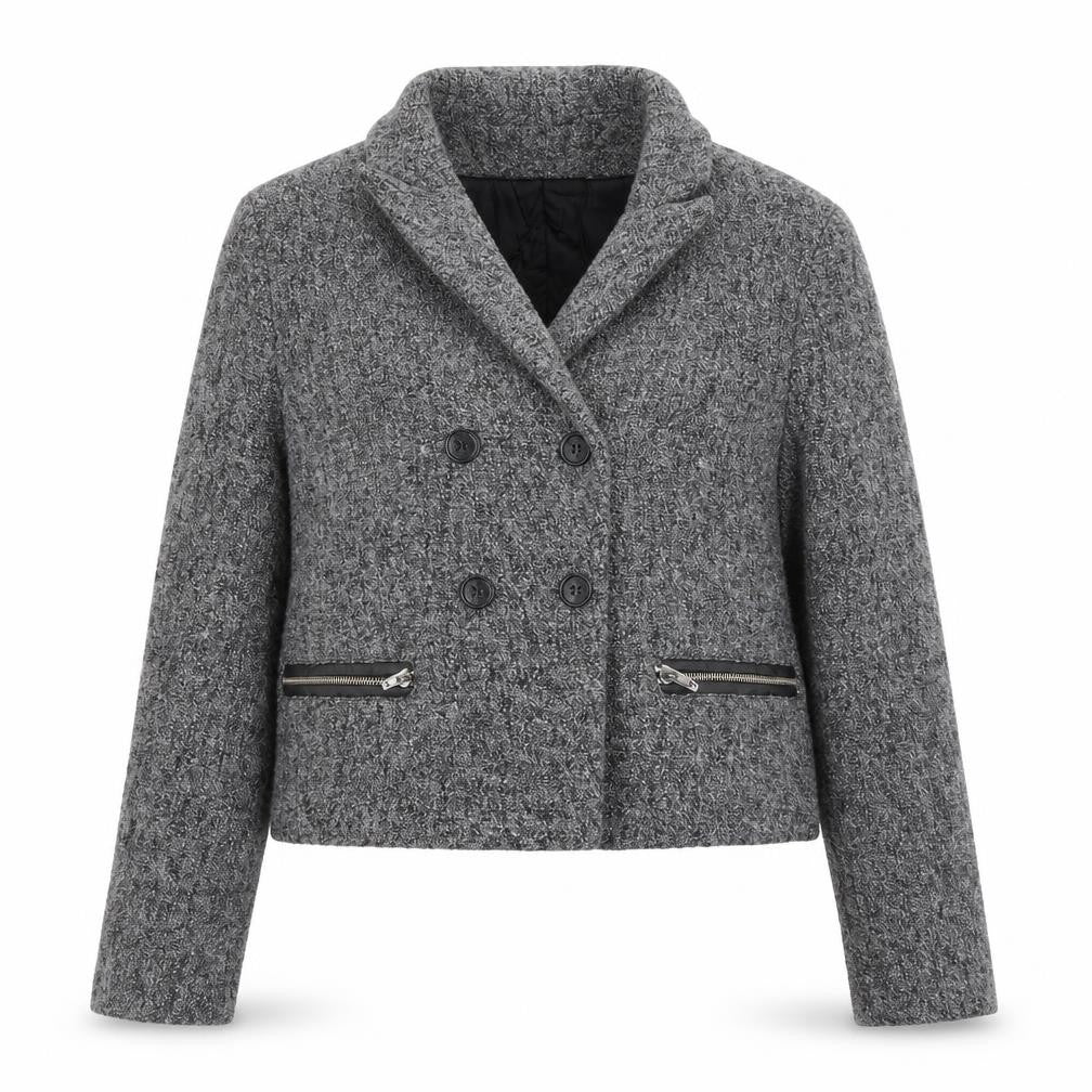 Womens UK Size 10 Kookai Grey Jacket
