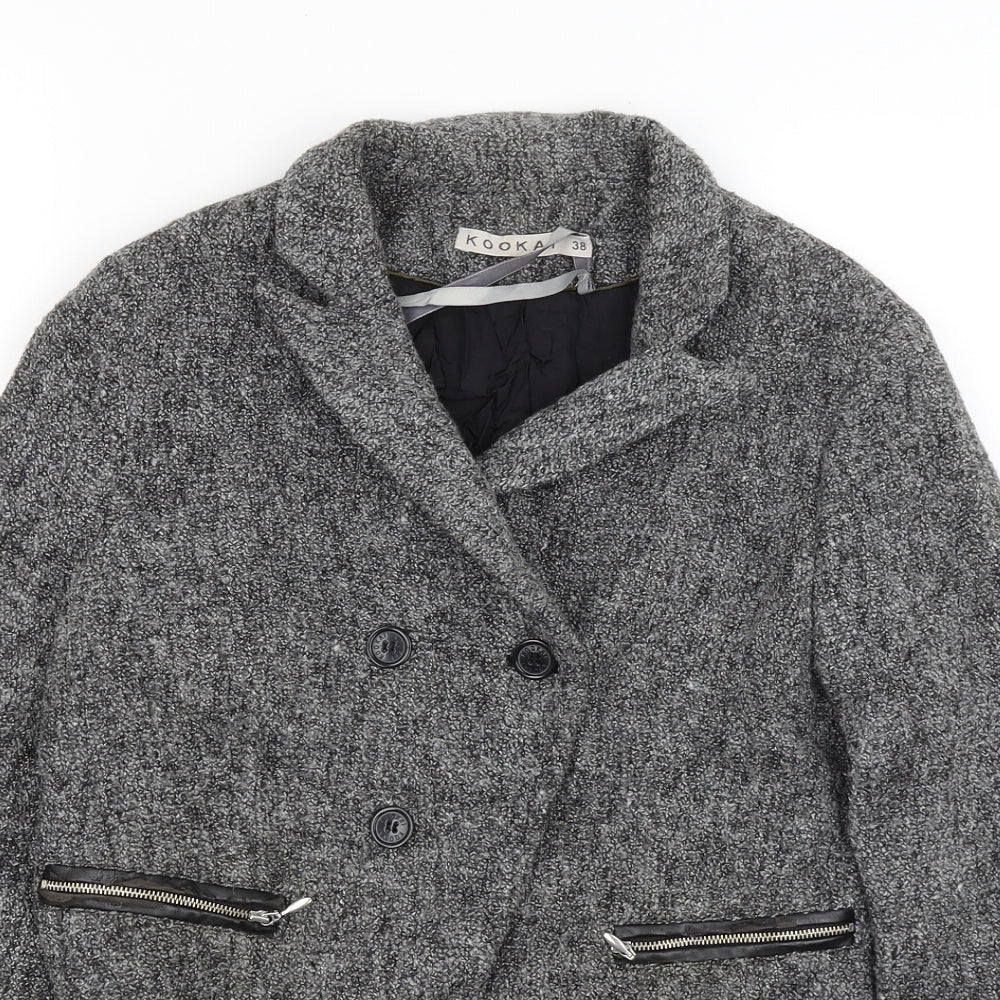 Womens UK Size 10 Kookai Grey Jacket