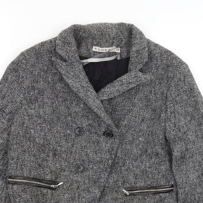 Womens UK Size 10 Kookai Grey Jacket