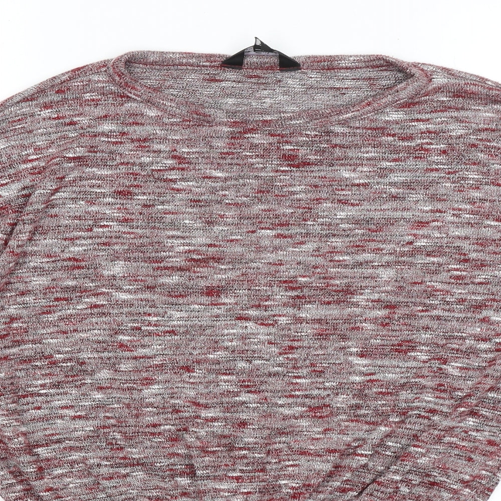 Womens UK Size 8 Miss Selfridge Red Pullover Jumper
