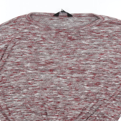 Womens UK Size 8 Miss Selfridge Red Pullover Jumper