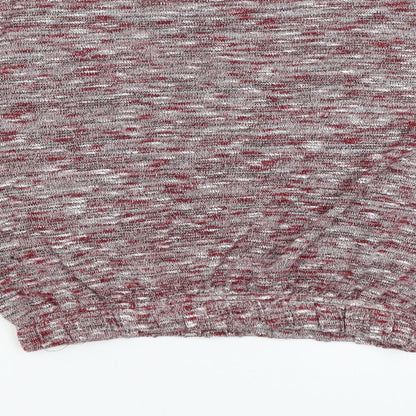 Womens UK Size 8 Miss Selfridge Red Pullover Jumper