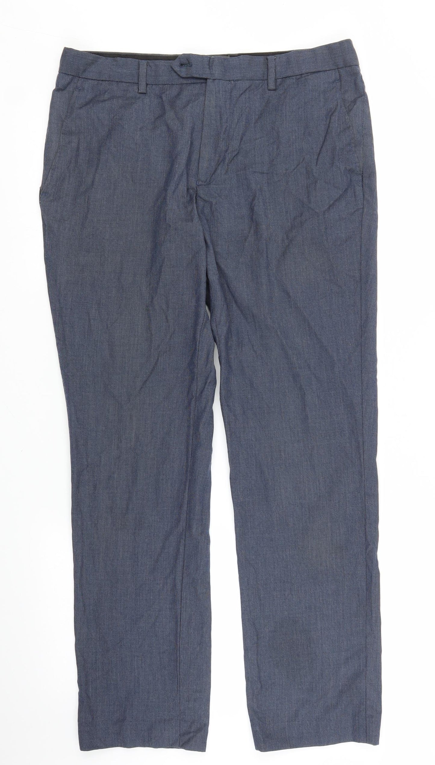 Primark Mens Blue   Trousers  Size 32 in L27 in