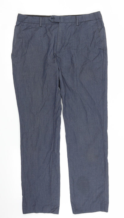 Primark Mens Blue   Trousers  Size 32 in L27 in