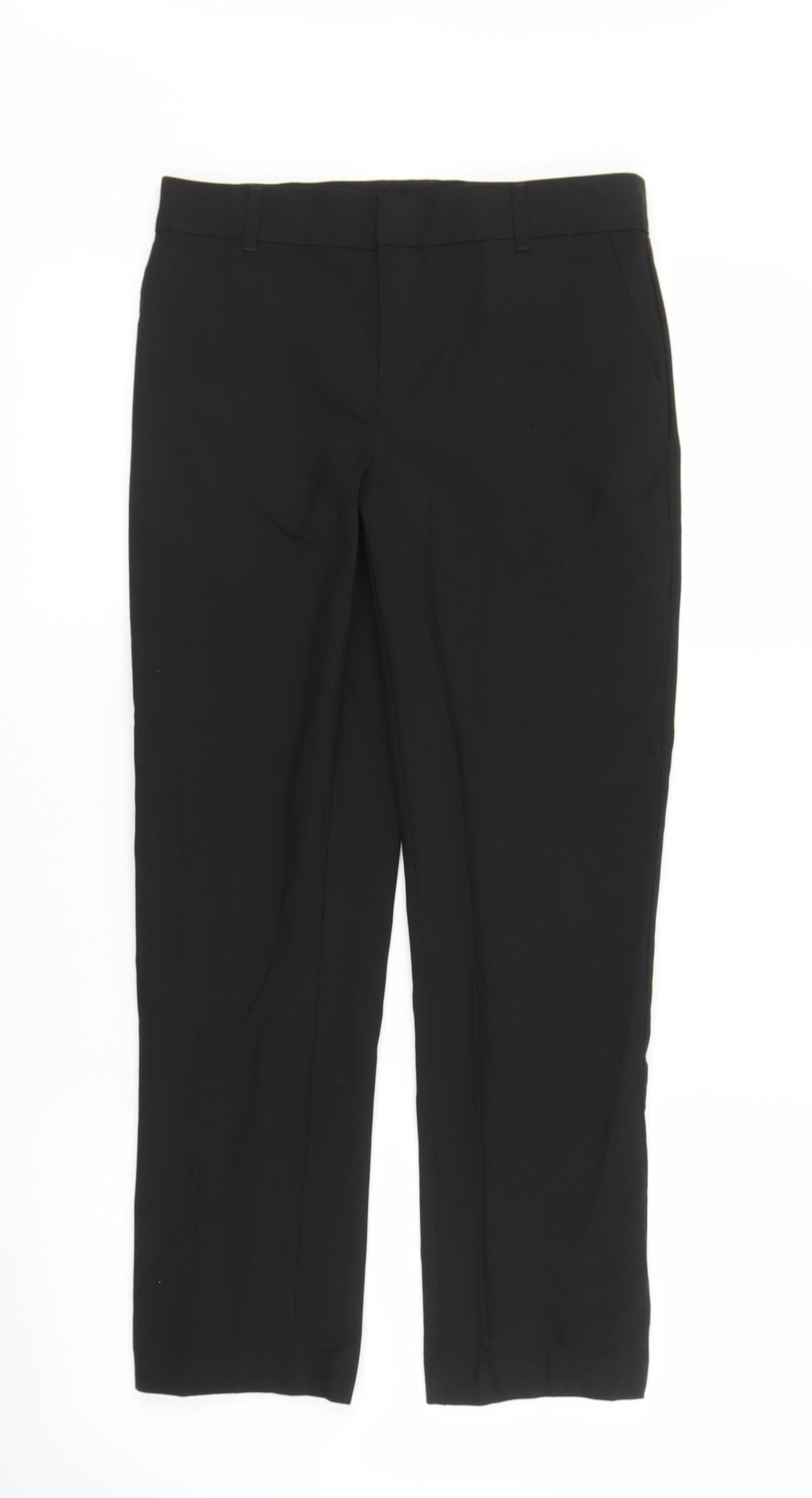 M&S Boys Black   Carpenter Trousers Size 11-12 Years