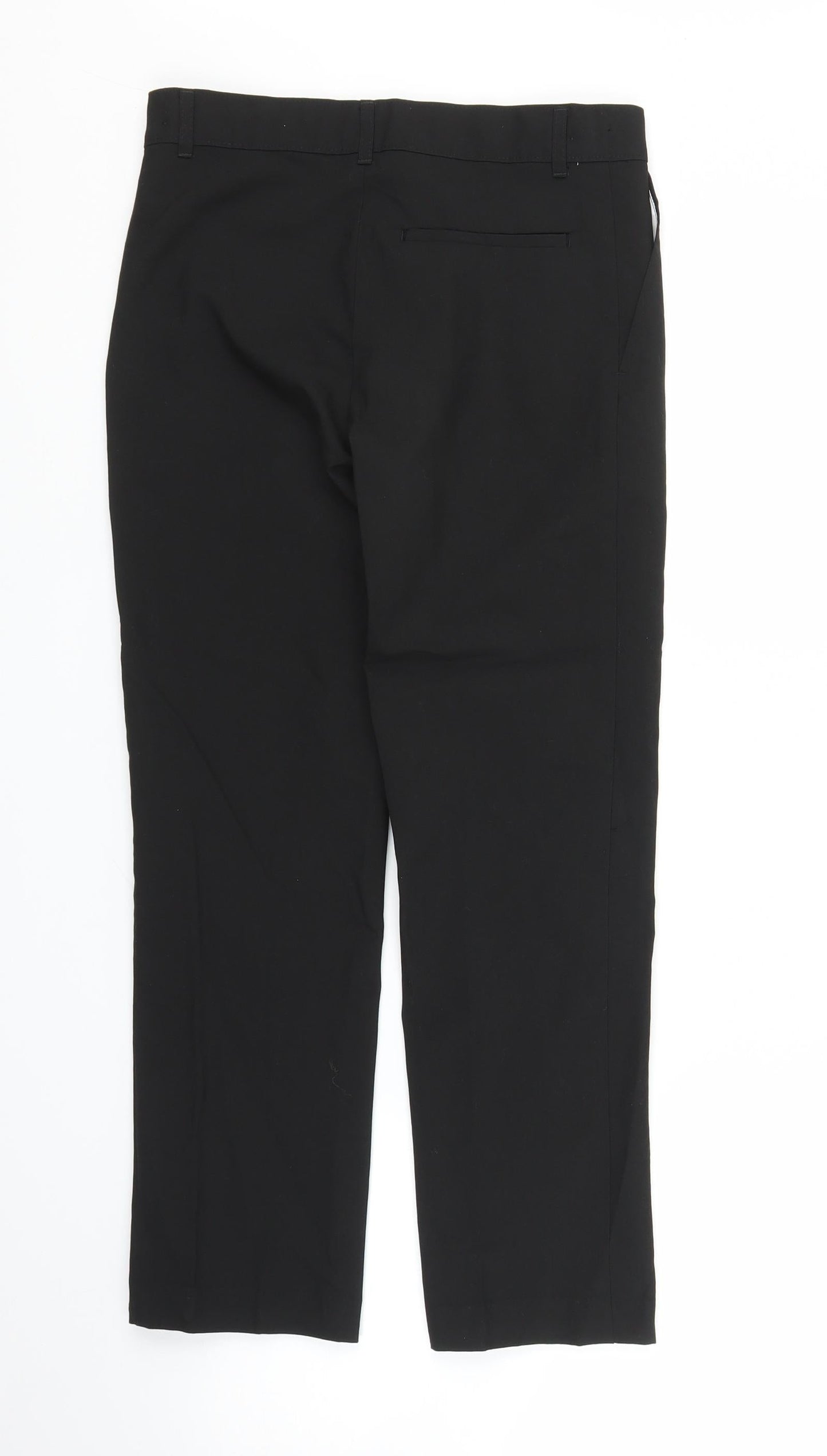 M&S Boys Black   Carpenter Trousers Size 11-12 Years