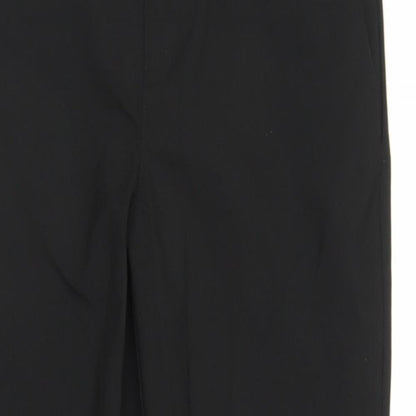 M&S Boys Black   Carpenter Trousers Size 11-12 Years