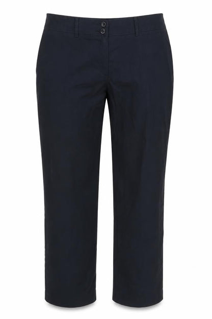 Lebek Womens Blue   Trousers  Size 34 in L27 in