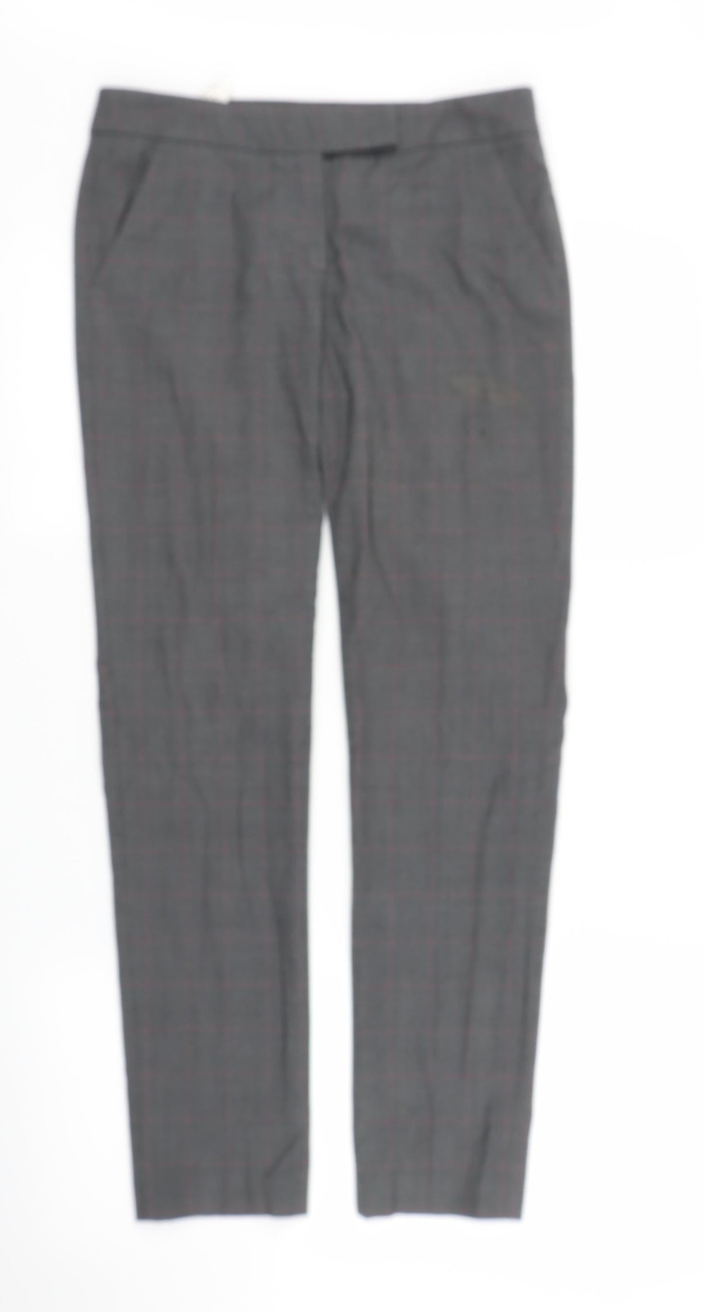 Womens UK Size 12 Stile Benetton Regular Fit  Grey Trousers