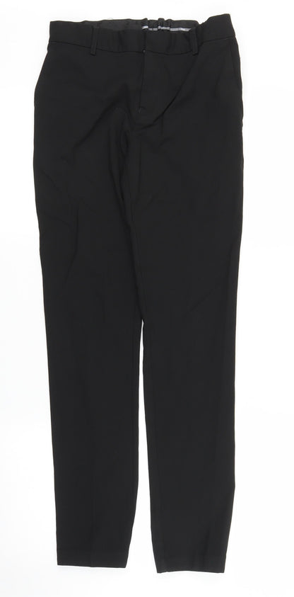 M&S Boys Black   Carpenter Trousers Size 13 Years