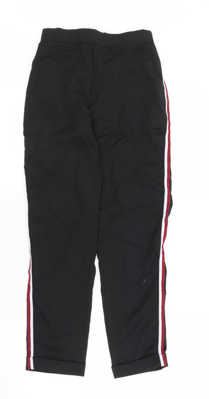 New Look Womens Black   Sweatpants Trousers Size 8 L24 in