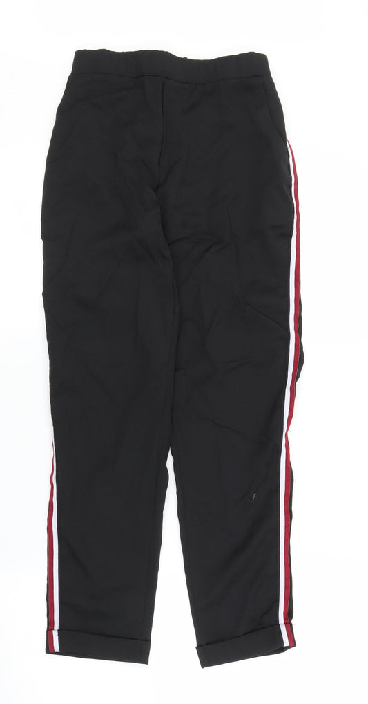 New Look Womens Black   Sweatpants Trousers Size 8 L24 in