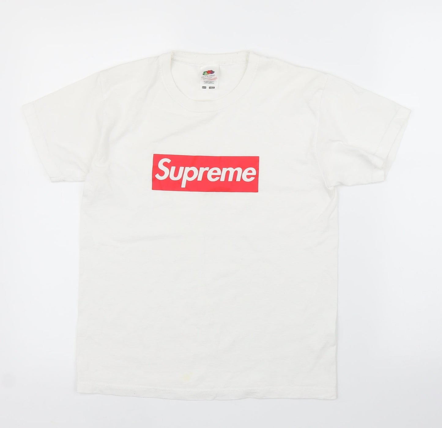 Fruit of the Loom Boys White   Basic T-Shirt Size 10 Years