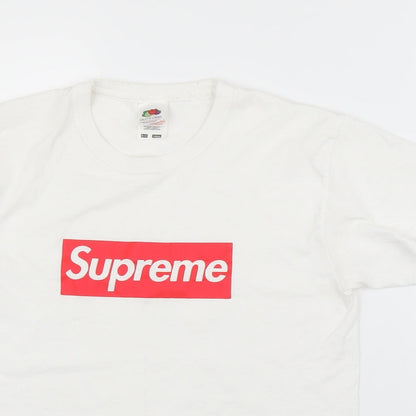 Fruit of the Loom Boys White   Basic T-Shirt Size 10 Years