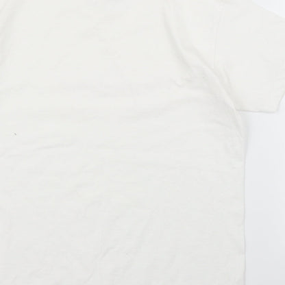 Fruit of the Loom Boys White   Basic T-Shirt Size 10 Years