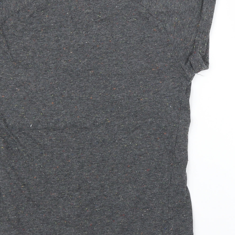 Young Dimension Girls Grey   Basic T-Shirt Size 7-8 Years