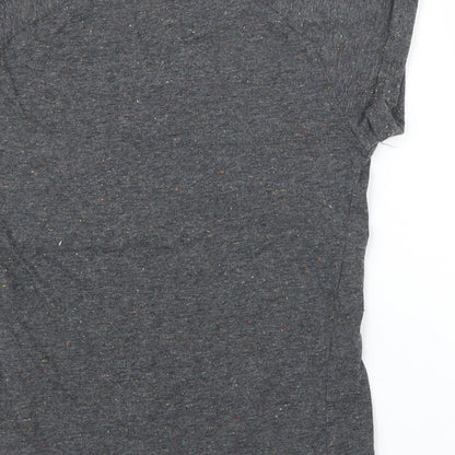 Young Dimension Girls Grey   Basic T-Shirt Size 7-8 Years