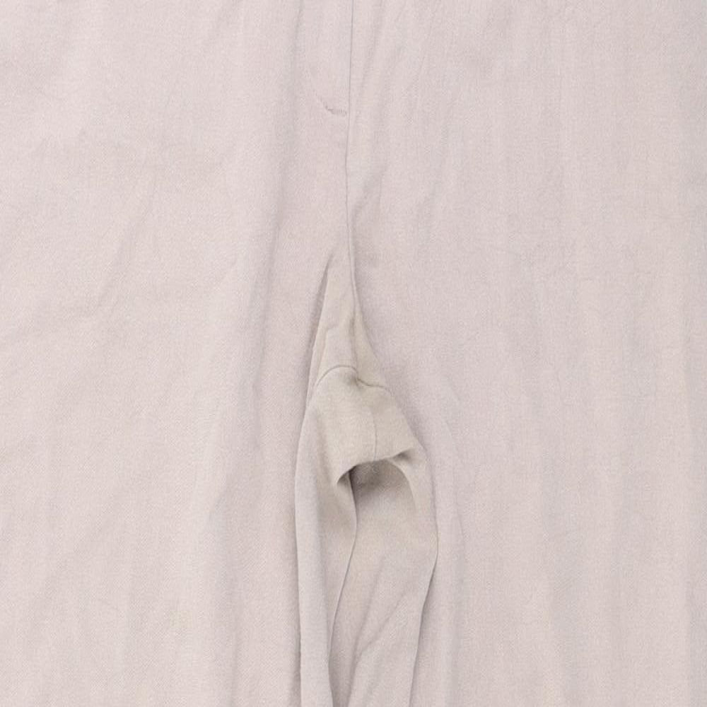 Womens UK Size 12 Marks and Spencer Regular Fit  Pink Trousers