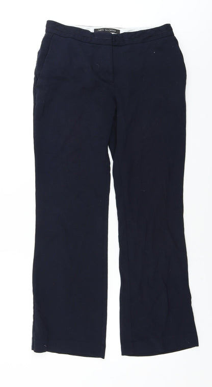 Womens UK Size 10 NEXT Regular Fit  Black Trousers