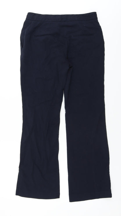 Womens UK Size 10 NEXT Regular Fit  Black Trousers