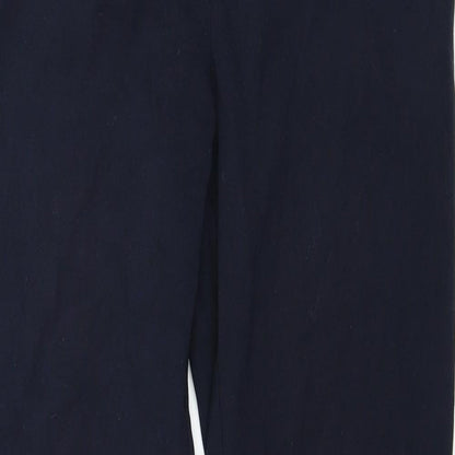 Womens UK Size 10 NEXT Regular Fit  Black Trousers