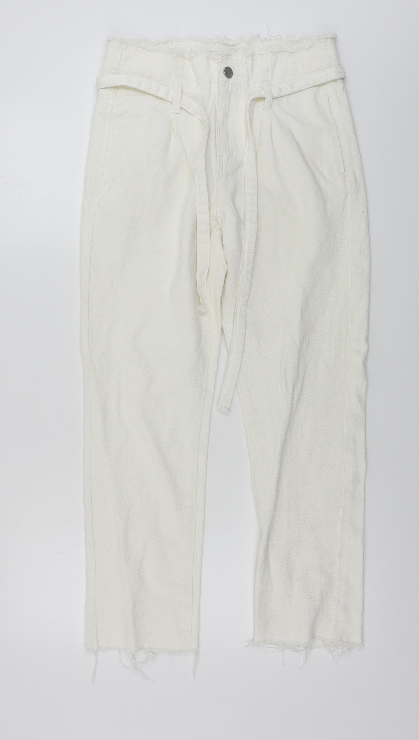 redal Womens White   Skinny Jeans Size 8 L25 in